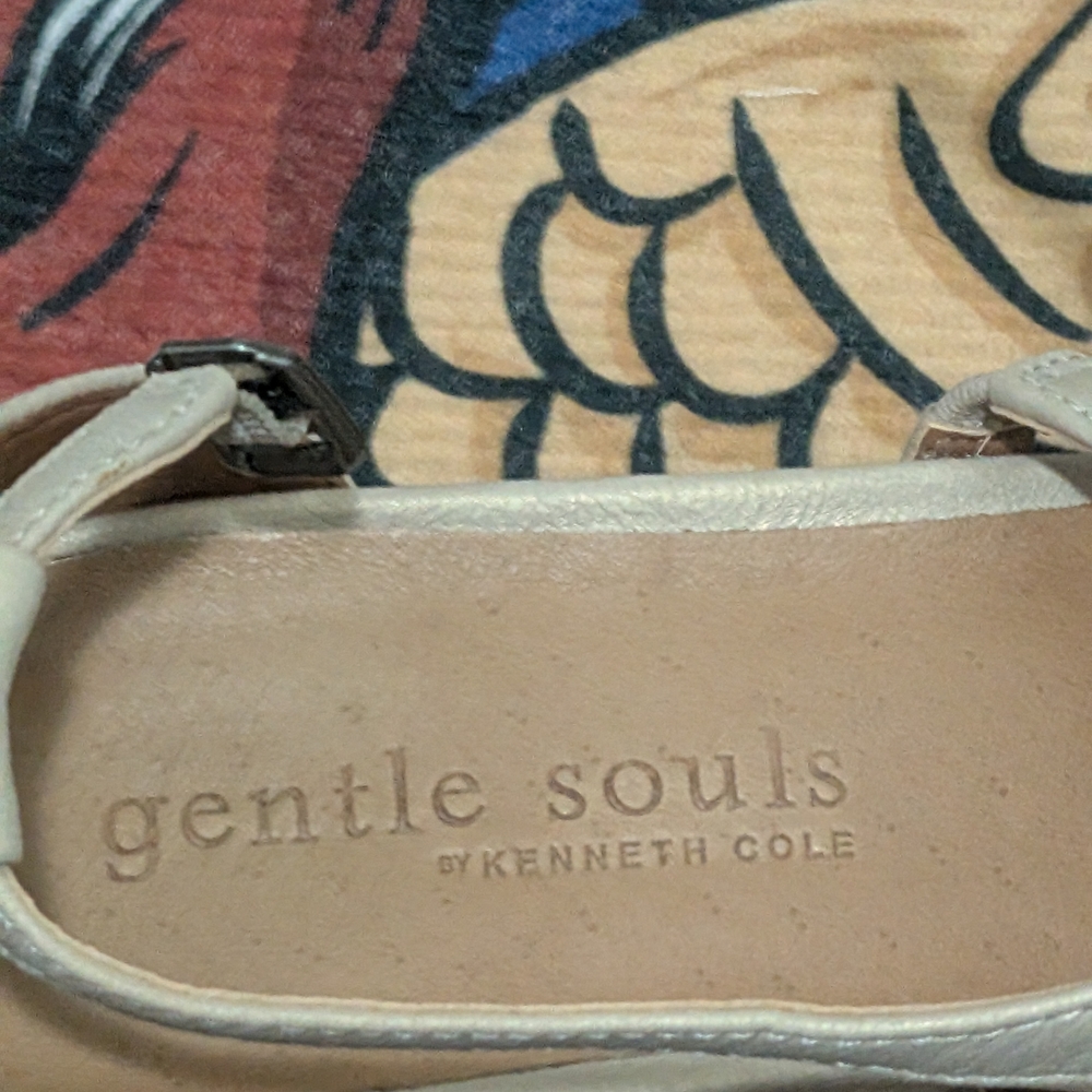 Gentle Souls Women's Beige Sandals - Picture 6 of 7
